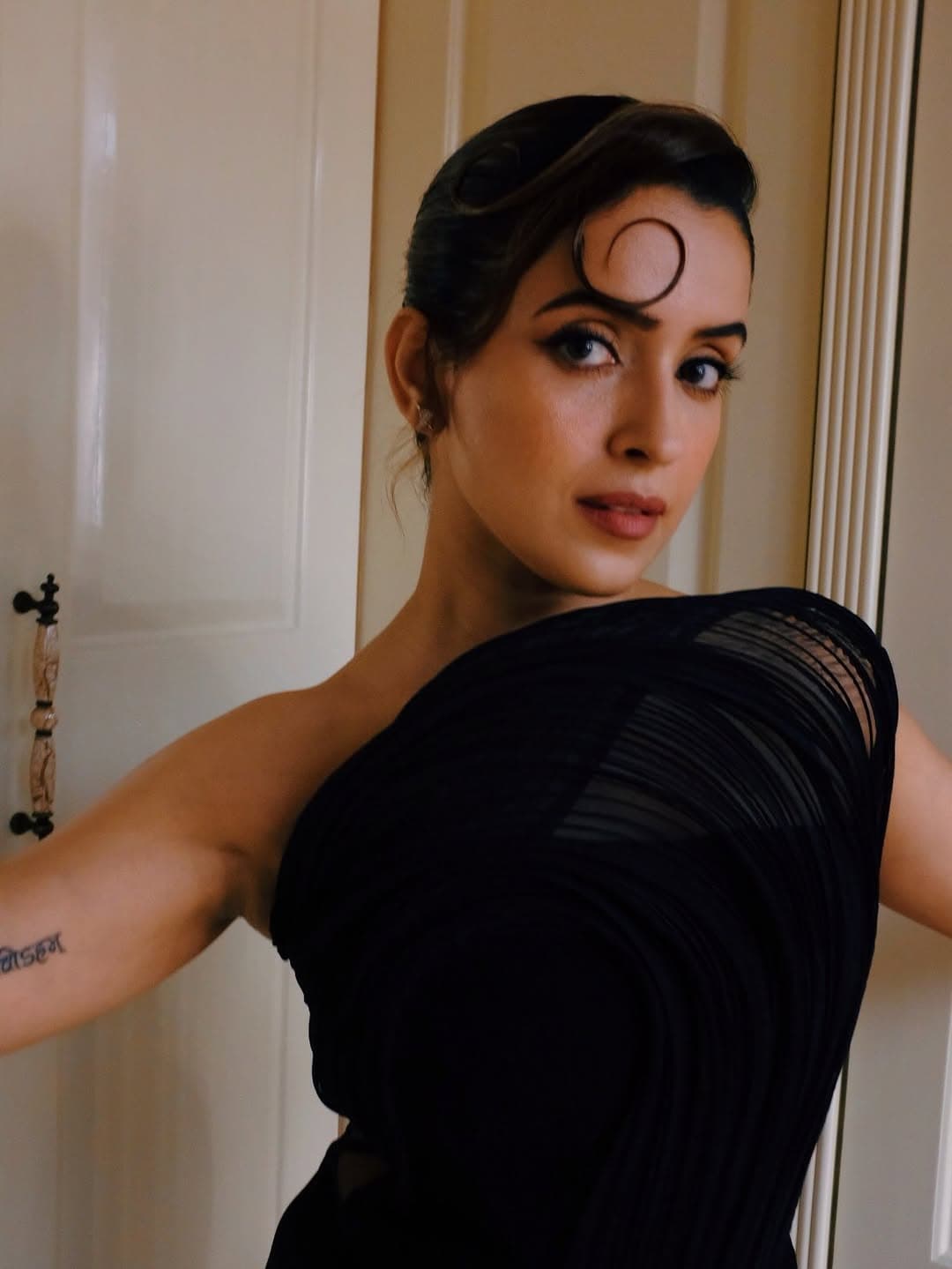 Sanya Malhotra in Gaurav Gupta, Styled as a Full Story