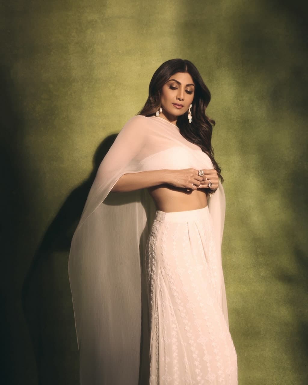 Mijwan, in Motion: Shilpa Shetty Steps Out in Manish Malhotra
