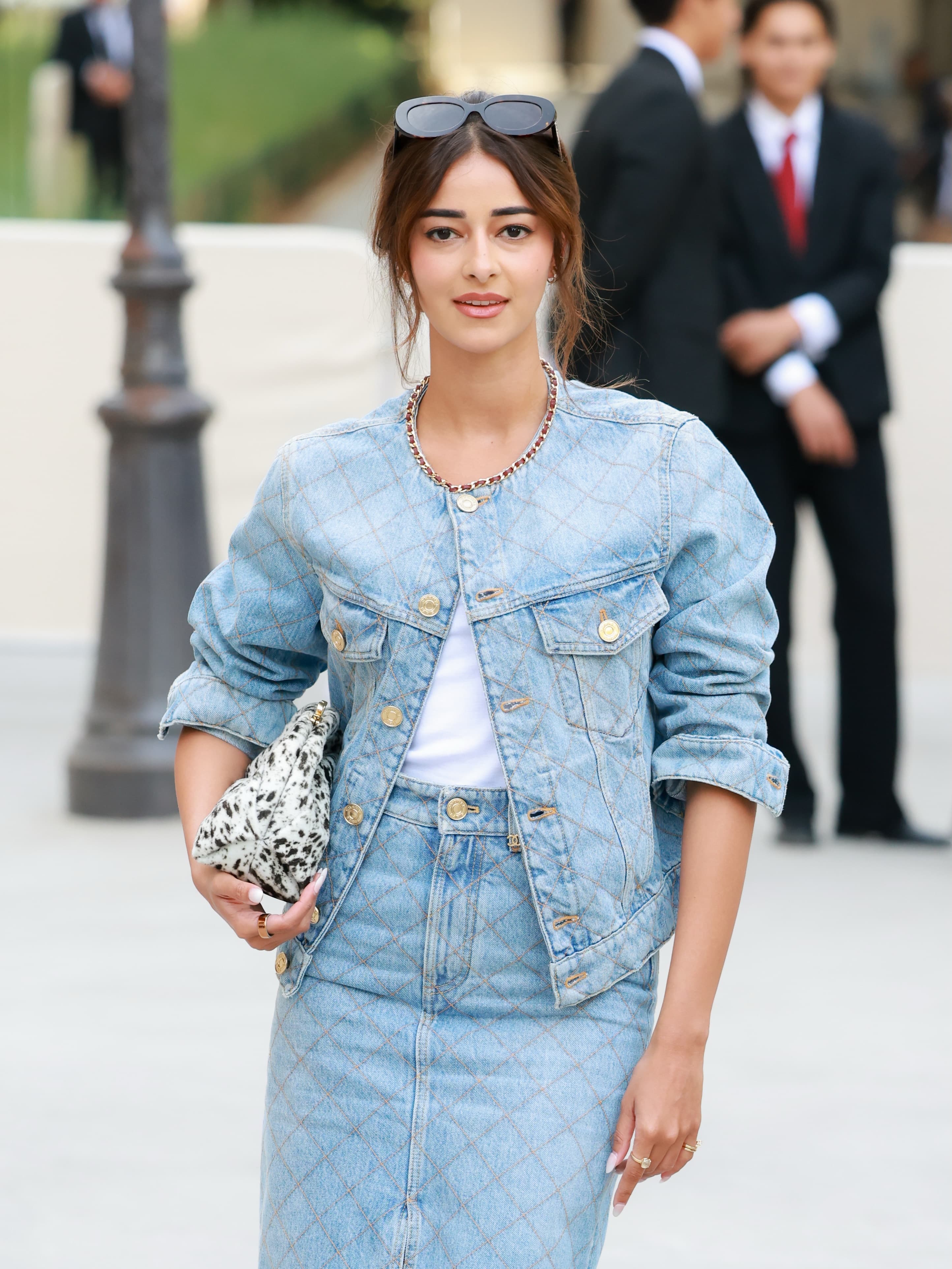Ananya Panday’s Chanel Couture Arrival Makes a Case for Denim