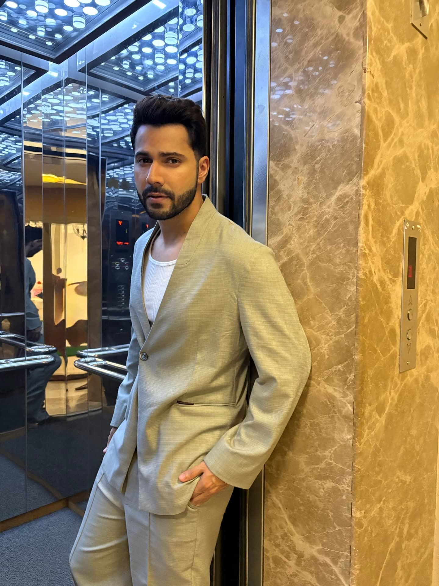 Varun Dhawan’s Suit Has a Point of View