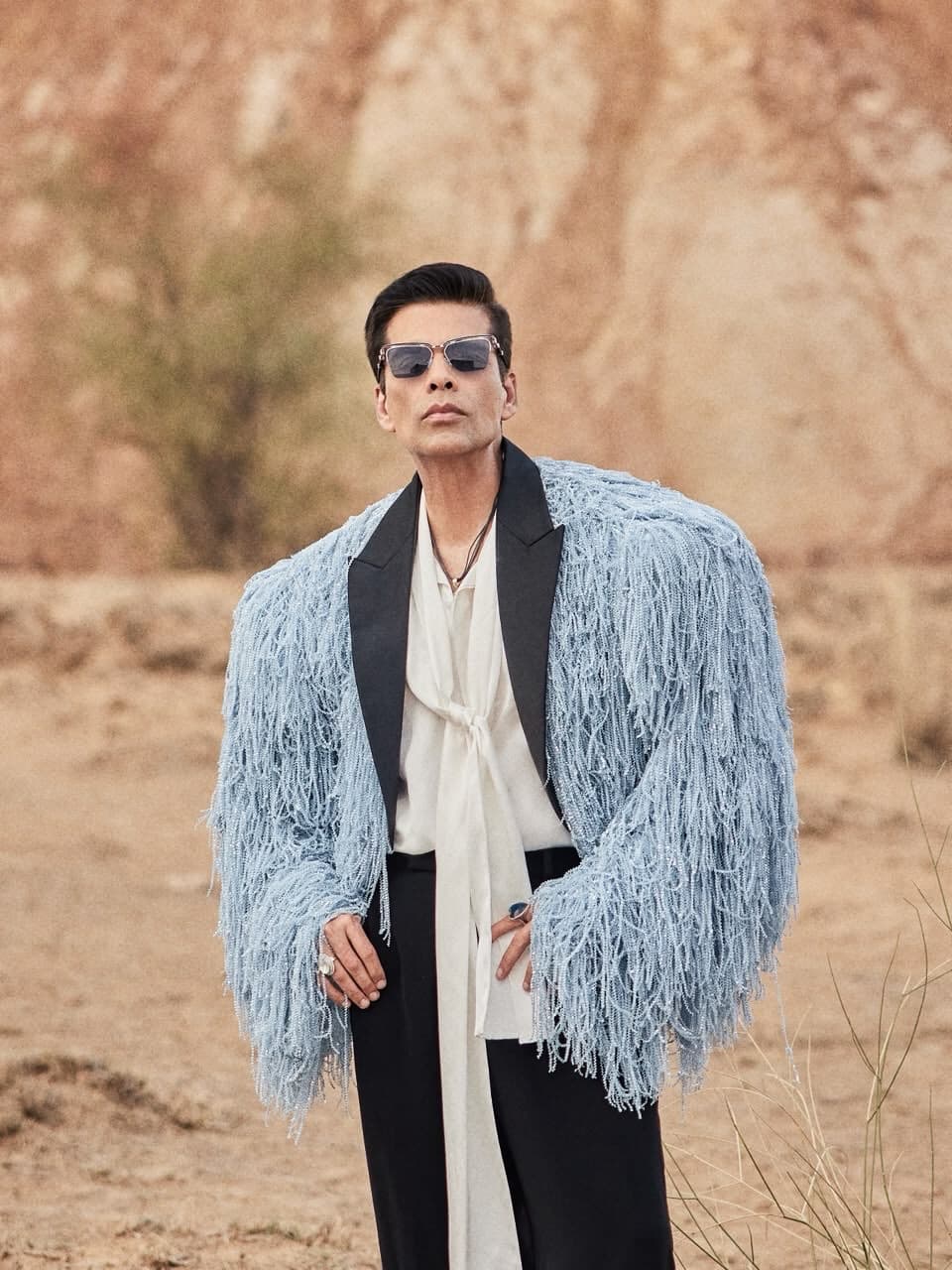 Karan Johar Brings a Dagger to the Desert for The Traitors 2
