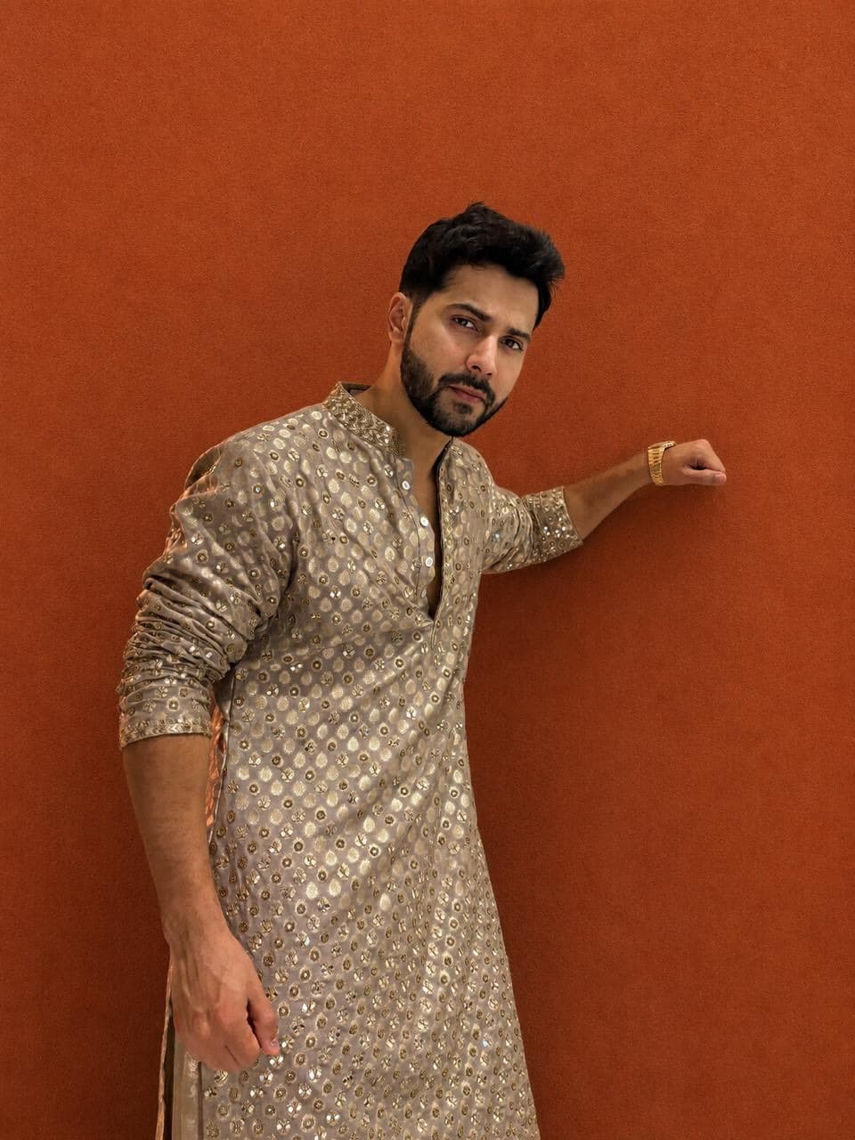 Varun Dhawan Steps Into Brocade Season