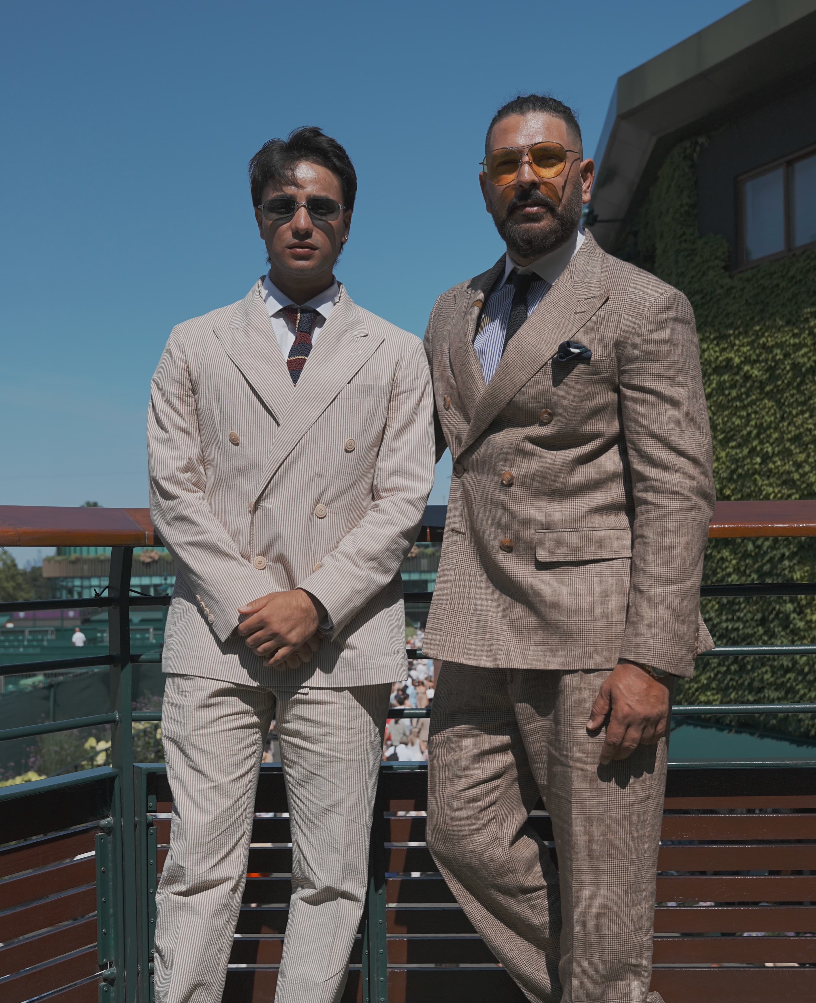 Wimbledon Whites, But Make Them Front Row