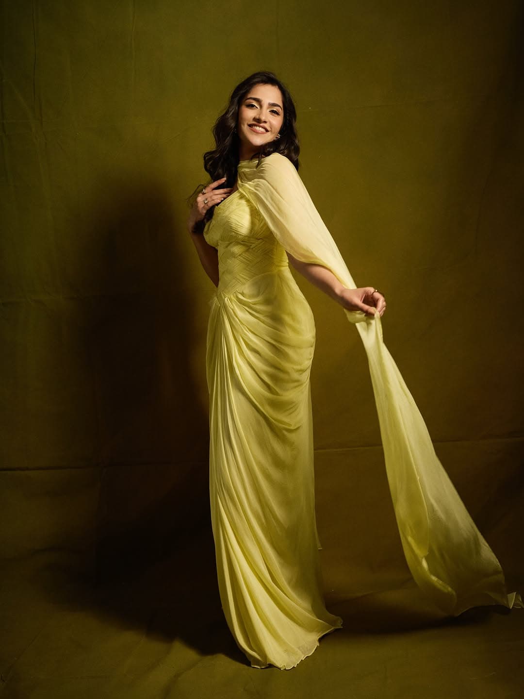 Rukmini Vasanth, in Yellow, Between Pop and Poise
