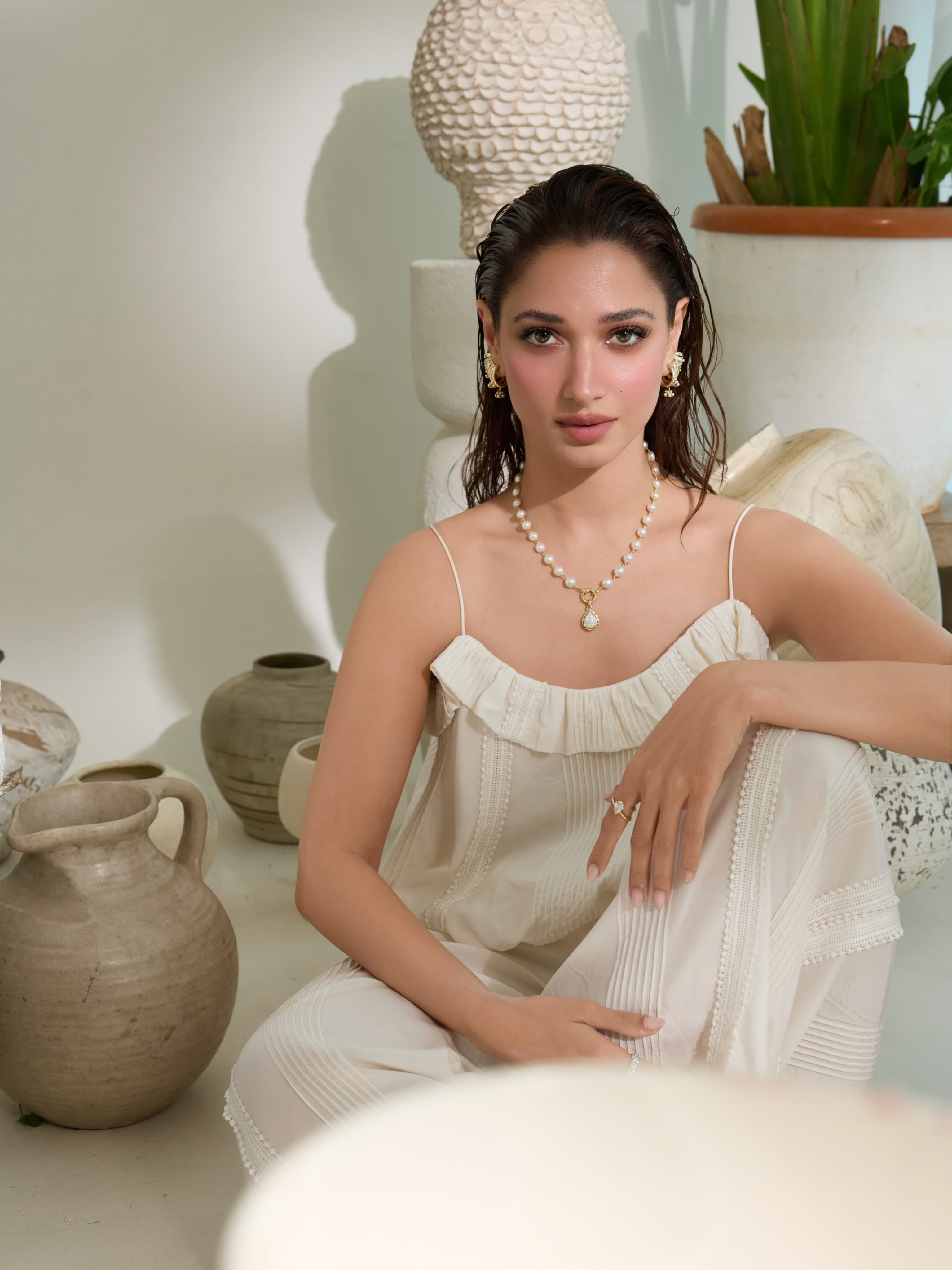 Pearls That Move With You: Tamannaah Fine Jewellery’s Crescent Climbers and Akoya Pendant